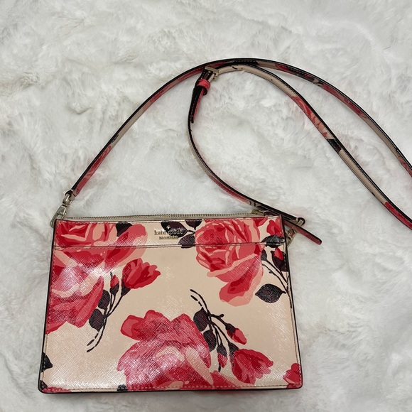 KATE SPADE Cameron Street Roses Clarise Crossbody Bag - Picture 5 of 5